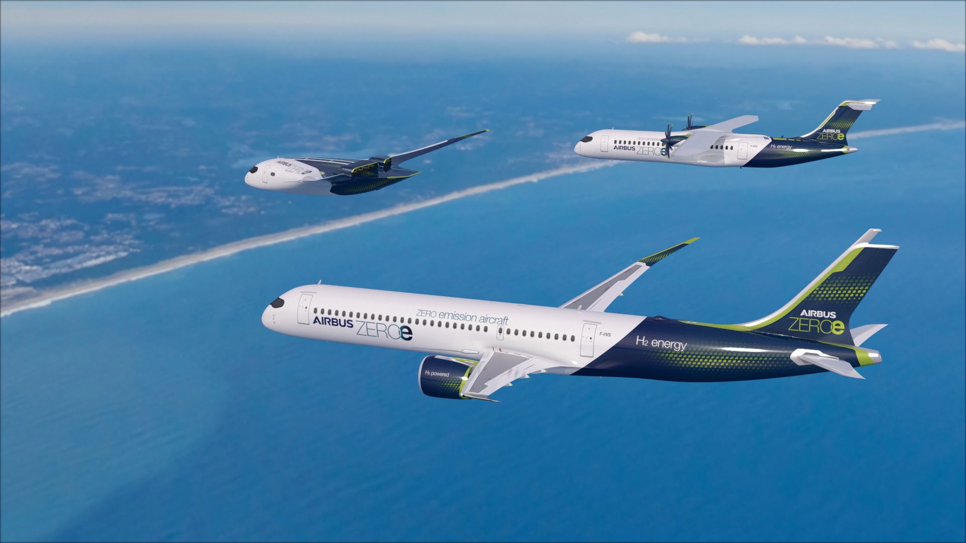 Airbus plant Wasserstoff betriebenes Flugzeug bis 2035