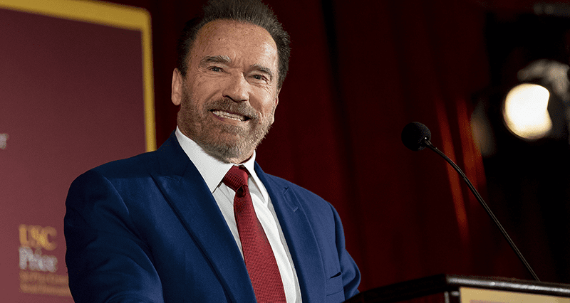 Arnold  Schwarzenegger: König der Selbstvermarktung