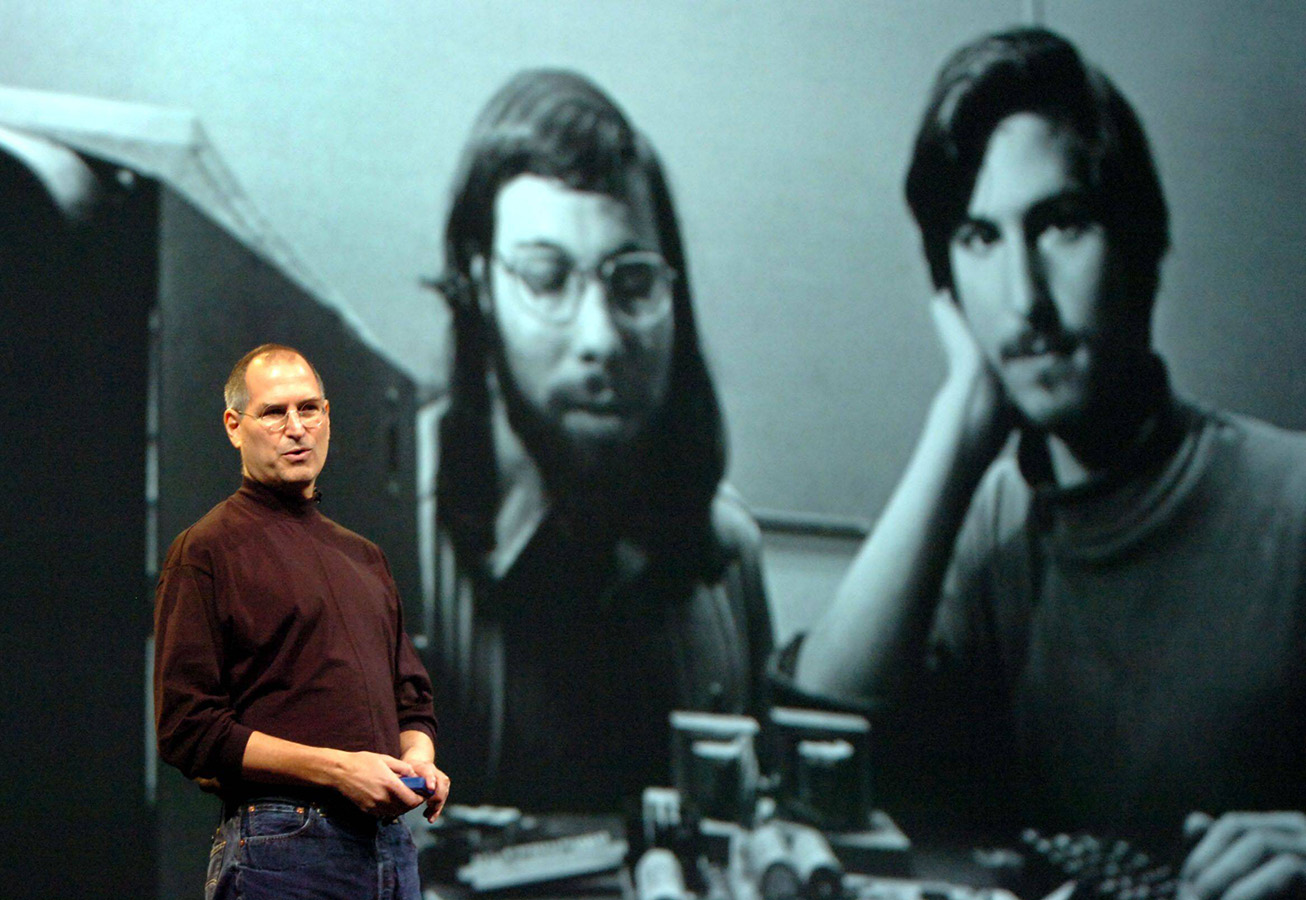 Jobs und Gates: Die Großväter der KI-Gründerszene