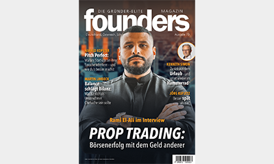 Beitragsbild founders Magazin 79 mit Rami El-Ali