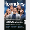 Beitragsbild founders Magazin 82 mit Phil Ritter und seinem Team