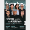 Beitragsbild founders Magazin 86 mit Frank Heister in der Mitte und sechs weiteren Team-Mitgliedern der FWO